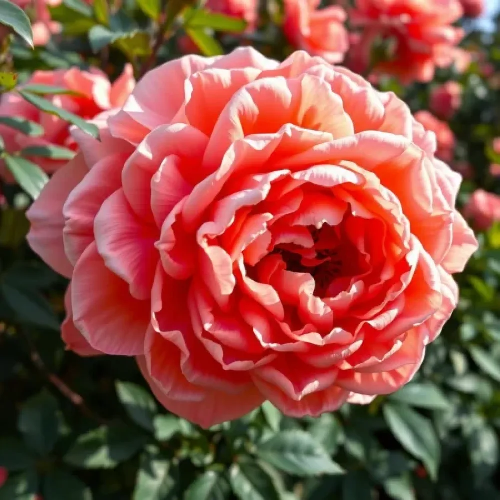 Роза Двуплетен Романс - на гол корен
