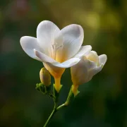 Фрезия Бяла Единична (White Single)